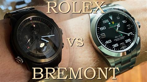 bremont vs rolex watches|bremont watch brand history.